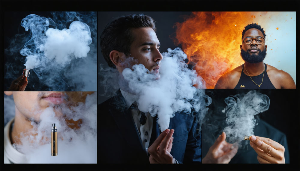 Representation of vaping in various media and popular culture